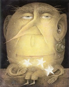 Catch a Falling Star (matita e pastello colorato su carta) da Wayne Anderson