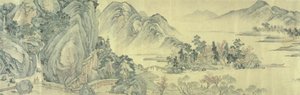 La primavera dei fiori di pesco da Wen Zhengming