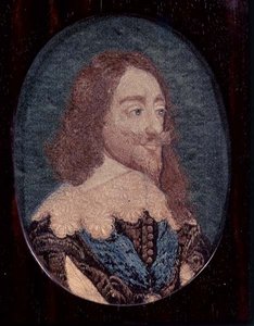Ritratto di Carlo I (1600-49) c.1641 da Wenceslaus (after) Hollar