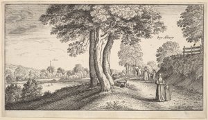 Albury, 1625-77 da Wenceslaus Hollar