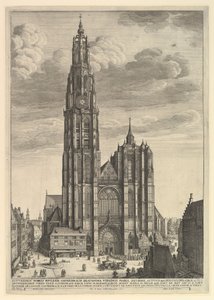 Cattedrale di Anversa Prospectvs Tvrris Ecclesiæ Cathedralis
