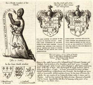 Freccia (vetrata). Stato 2 da Wenceslaus Hollar
