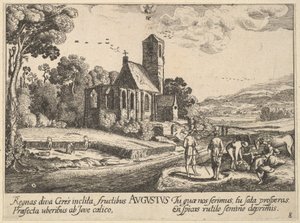 Agosto da Wenceslaus Hollar