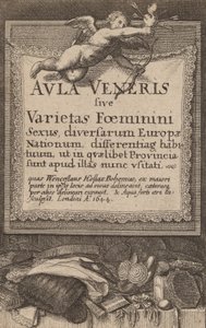 Aula Veneris: Frontespizio, 1644 da Wenceslaus Hollar