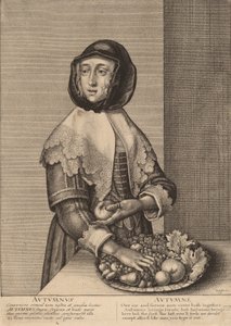 Autunno, 1641 da Wenceslaus Hollar