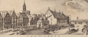 Autunno: Il mercato del vino da Wenceslaus Hollar