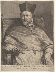 Vescovo Jan van Malderen, 1645 da Wenceslaus Hollar