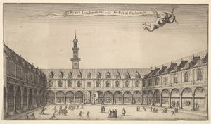 Byrsa Londinensis vulgo the Royal Exchange, Royal Exchange, Londra, ca. 1647