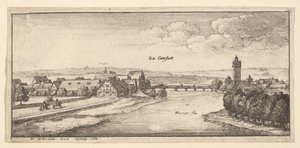 Cannstadt, 1665 da Wenceslaus Hollar