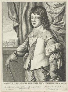 Carlo II da Wenceslaus Hollar
