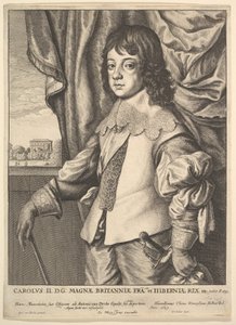 Carlo II da Wenceslaus Hollar