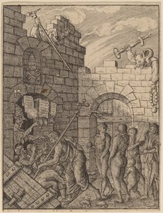 Discesa agli Inferi da Wenceslaus Hollar