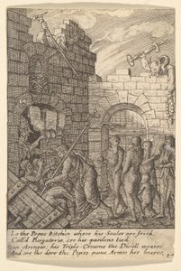 Discesa agli Inferi da Wenceslaus Hollar