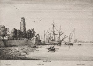 Dordrecht da Wenceslaus Hollar