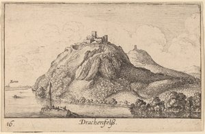Drachenfels da Wenceslaus Hollar