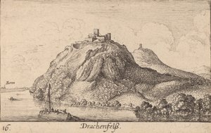 Drachenfels da Wenceslaus Hollar