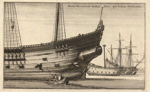 Indiaman olandese da Wenceslaus Hollar