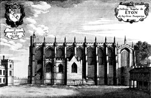 Cappella del Eton College da Wenceslaus Hollar