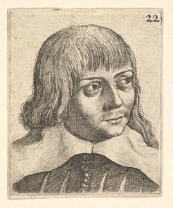 Testa di un giovane uomo, leggermente girata a destra, 1625-77