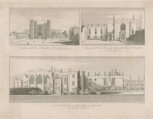 Casa degli Ospitalieri di San Giovanni di Gerusalemme, Clerkenwell da Wenceslaus Hollar