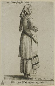 Donna ungherese da Wenceslaus Hollar