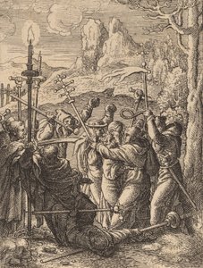 Gesù preso da Wenceslaus Hollar
