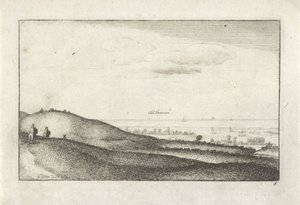 Paesaggio con vista su Shoreham da Wenceslaus Hollar