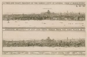 Londra, prima e dopo il grande incendio