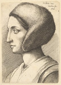 Margaret Giggs da Wenceslaus Hollar