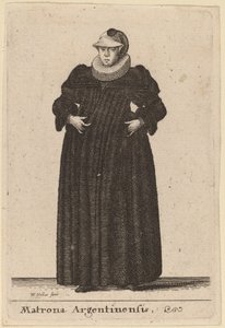Matrona argentina da Wenceslaus Hollar