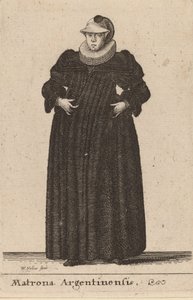Matrona Argentinensis da Wenceslaus Hollar