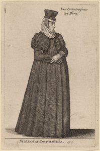 Matrona Bernensis da Wenceslaus Hollar