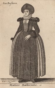 Mulier Basiliensis da Wenceslaus Hollar