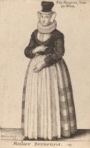 Mulier Bernensis da Wenceslaus Hollar
