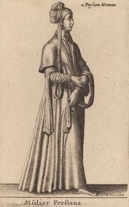 Donna Persiana da Wenceslaus Hollar