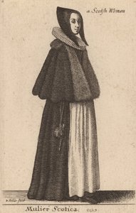 Mulier Scotica da Wenceslaus Hollar
