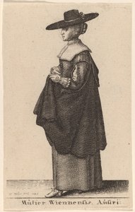 Mulier Wiennensis Austri da Wenceslaus Hollar