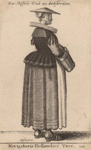 Navigatoris Hollandici Vxor da Wenceslaus Hollar