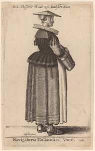 Navigatoris Hollandici Vxor da Wenceslaus Hollar