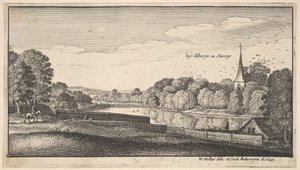 Vicino ad Albury, 1645