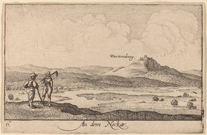 Sul Neckar da Wenceslaus Hollar