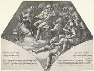 Giudizio di Zaleuco da Wenceslaus Hollar