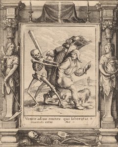 Venditore ambulante, 1651 da Wenceslaus Hollar