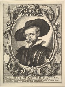 Peter Paul Rubens Petrus Paulus Rubenius, 1625-77 da Wenceslaus Hollar