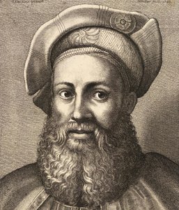 Ritratto di Pietro Aretino, c.1670 da Wenceslaus Hollar
