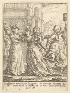 Regina, dalla Danza della Morte, 1651
