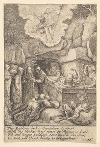 Resurrezione, 1625-77 da Wenceslaus Hollar