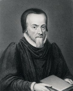 Richard Hooker (c.1554-1600), inciso da Edward Finden da Wenceslaus Hollar