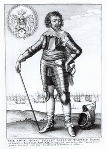 Robert Rich, 2° Conte di Warwick da Wenceslaus Hollar