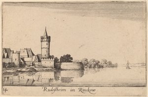 Rudesheim da Wenceslaus Hollar